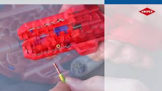 VIK 2 B 11/12 KNIPEX ErgoStrip® Art  No  16 95 0X SB