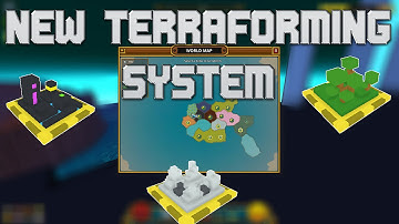 New Terraforming, Terraformer system, interface - Trove