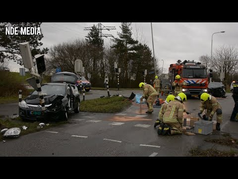 Zwaargewonde na auto-ongeval Rotterdamseweg Ridderkerk - 9/1/2020
