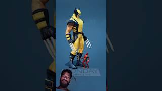 Deadpool vs Wolverine loop's 😮😅 #ytshorts #viral #youtubeshorts #funny #mcu #marvel #status #look