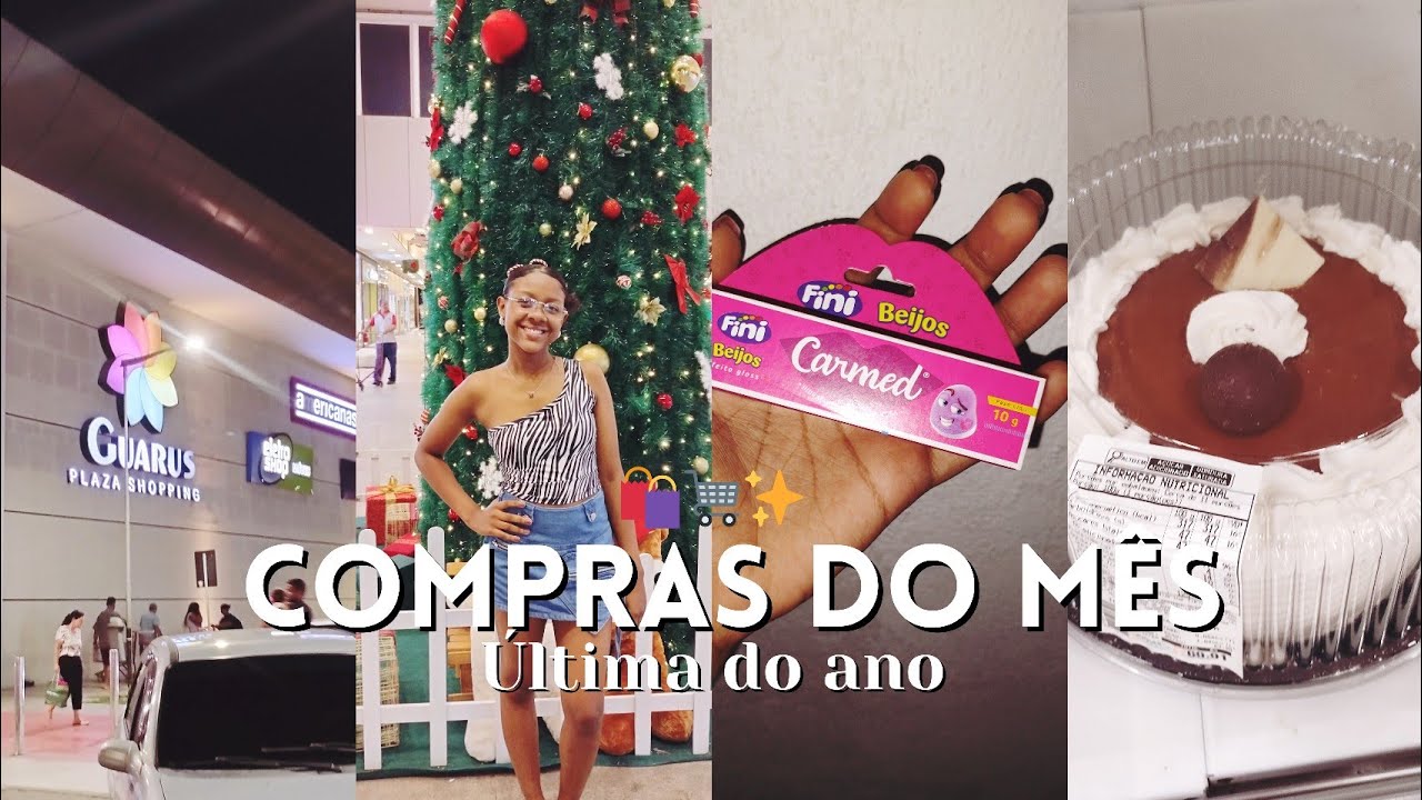 Vlog compras do mês (última do ano)