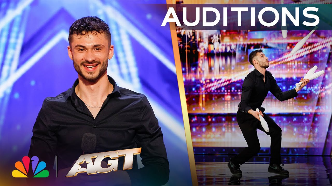 Brandon Raffo Shows Off His FASTEST Juggling Yet! | AGT 2025