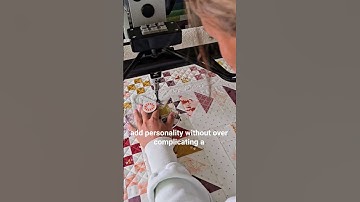 How to Quilt a Sawtooth Star Quilt Block- Step-by-step