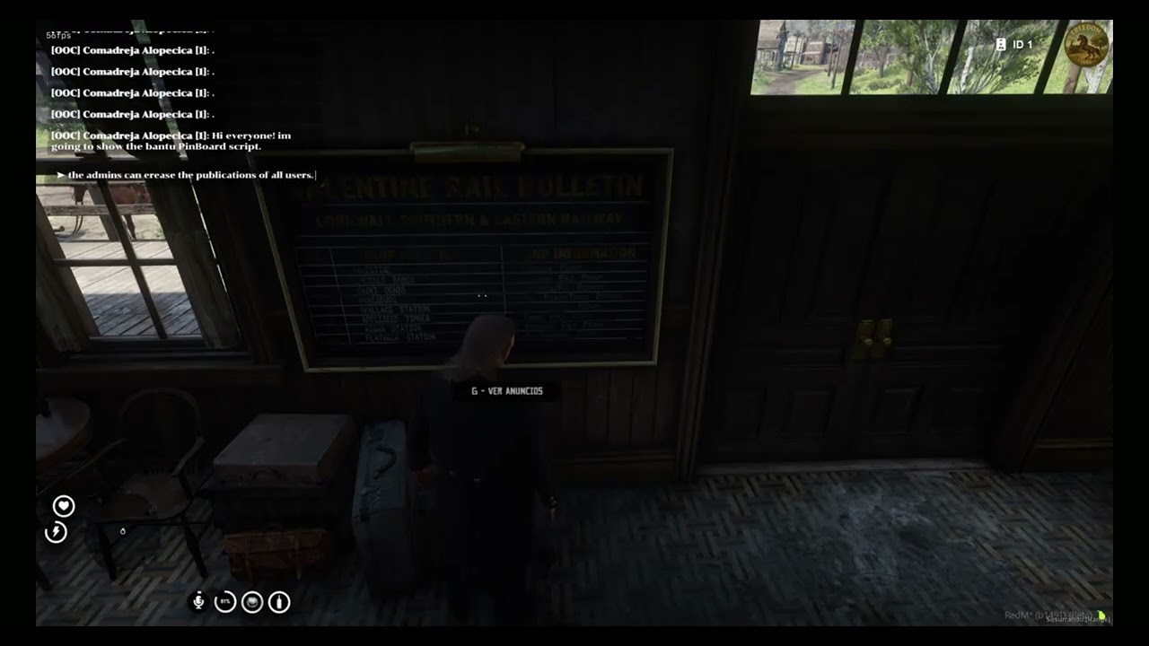 Script for Redm | Bantu Studios PINBOARD / Announcement Board for Roleplay