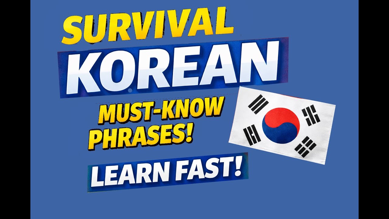 Survival Korean | Learn Useful Korean Fast 
