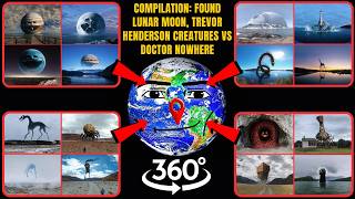 VR 360° - Compilation: Found Lunar Moon, Trevor Henderson Creatures vs Doctor Nowhere
