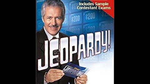 Jeopardy! 2nd Edition PC 6th Run Game #1