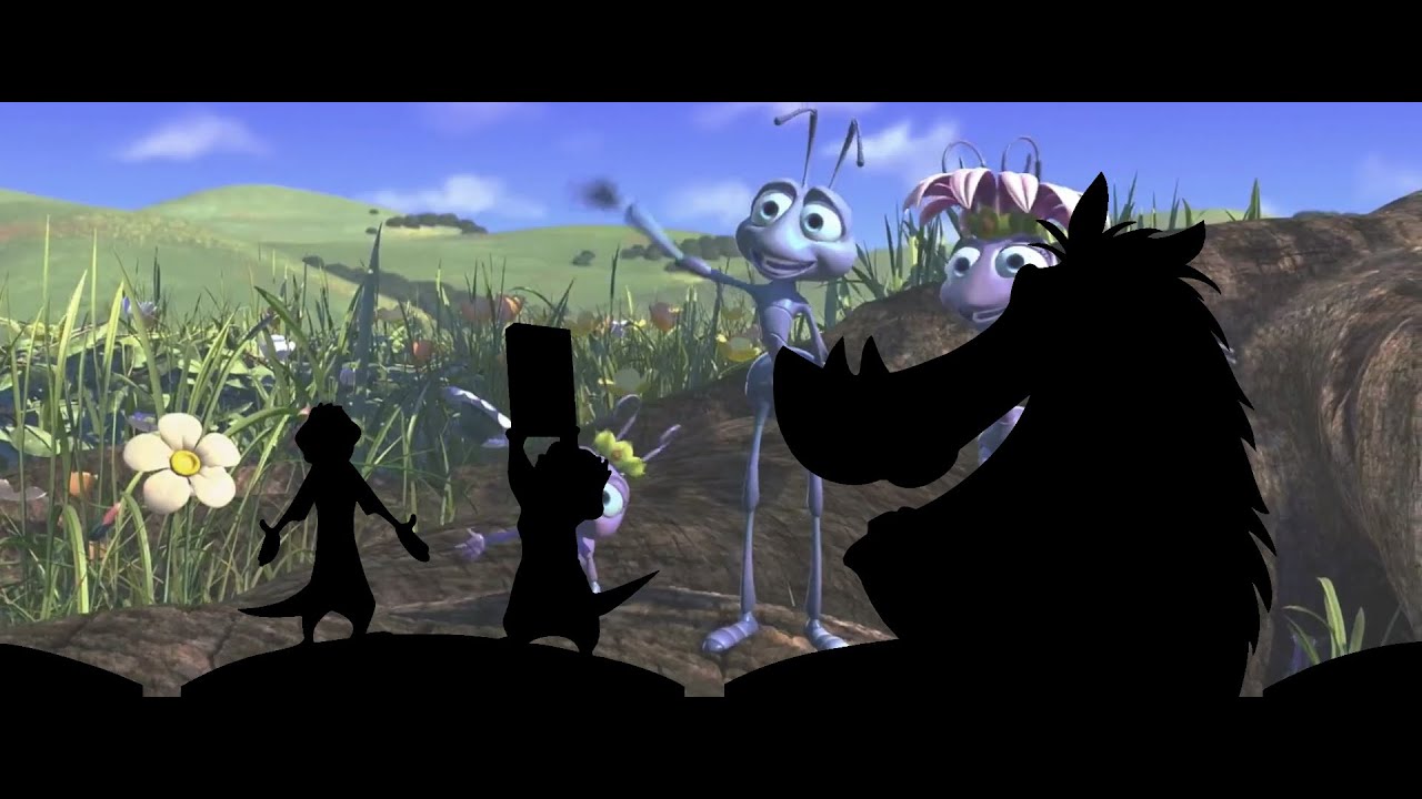 Timon and Pumbaa Rewind A Bug's Life