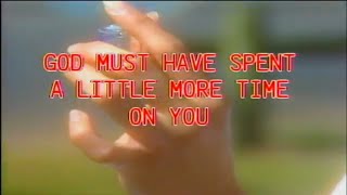 God Must Have Spent A Little More Time On You  Nsync karaokeversionwonderfulcollectionvol1