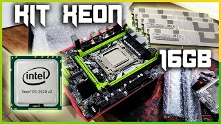 Compensa Kit Xeon 2620v2 baratinho com 16gb no Aliexpress