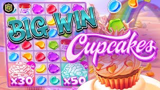 New Online Slot BIG WIN 💥 Cupcakes 💥 NetEnt - All Features screenshot 3