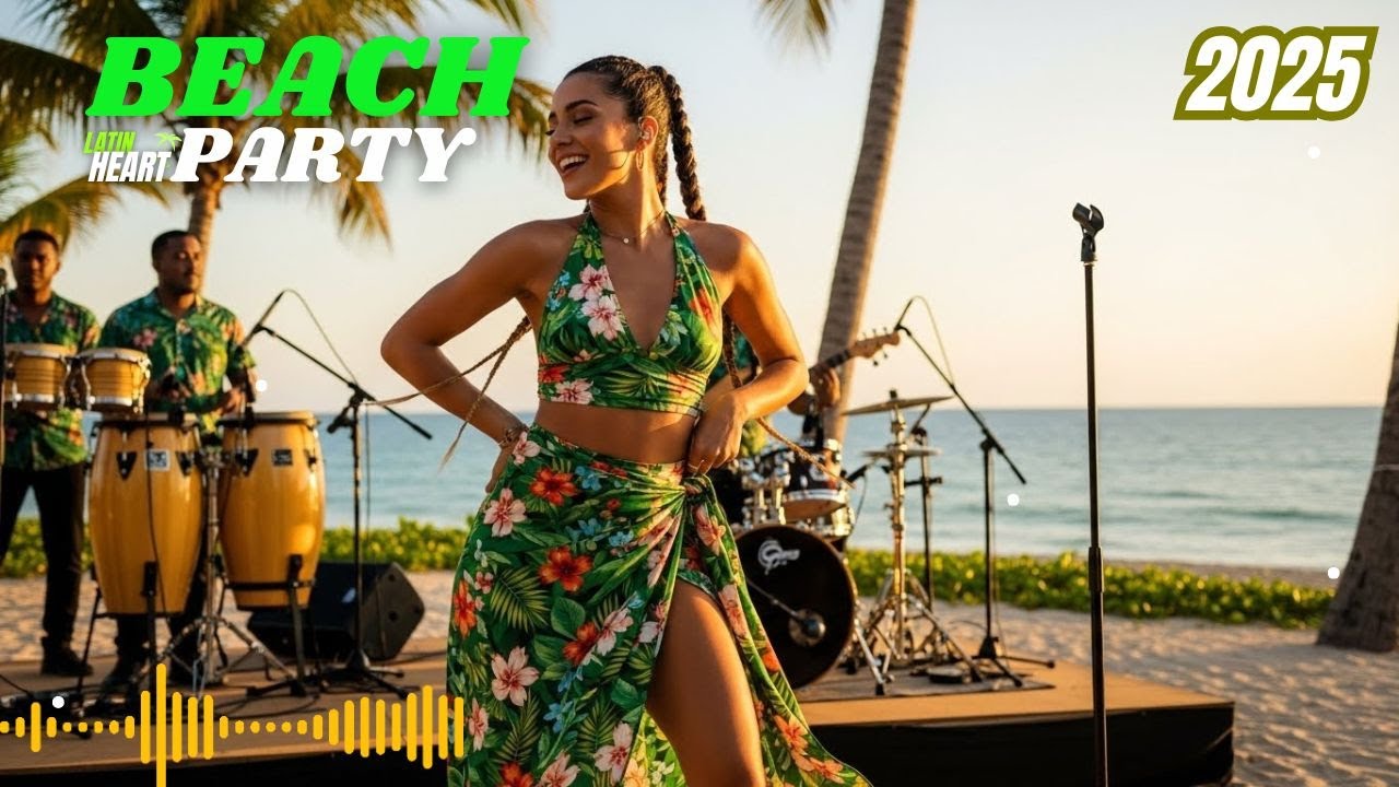 🌞 Latin Heart Urban Beach Party 2025 🌴🔥 | Reggaeton x Moombahton Tropical Nights 💃🎵