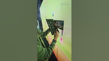 This size is just right, what do you think?#ledscreen #ledwall #eagerled #leddisplay #ledmodule