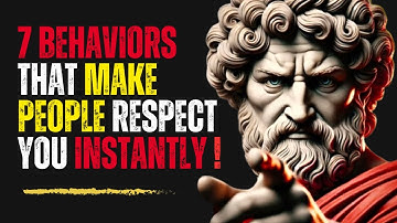 7 Cold Behaviors That Make People Respect You Instantly  | Stoic Philosophy