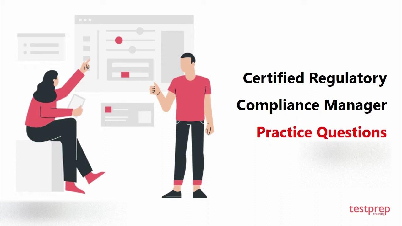 Certified regulatory compliance manager designation