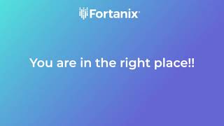 Introduction to Fortanix University.