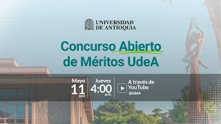 Concurso Abierto de Méritos UdeA 2023 - Nivel técnico de carrera administrativa.