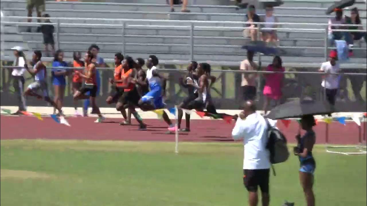 Boys 100 meter dash section 4 tohopekaliga tiger invitational ohs