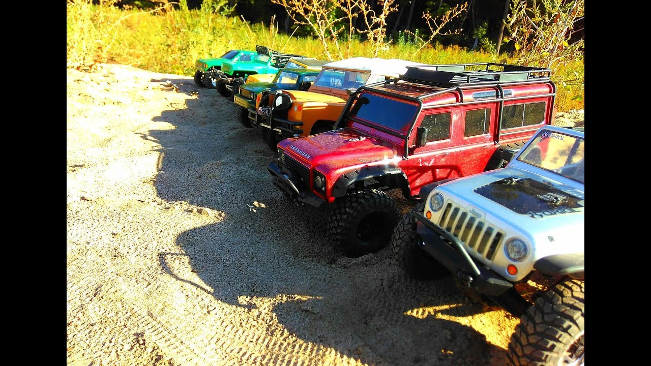RC Trucks MUD OFF Road Rescue — RC Cars Extreme OFF Road — Ford Bronco, Jeep Rubicon, Traxxas TRX4.