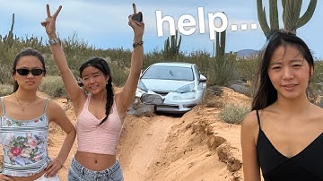 OVERNIGHT IN THE DESERT FOR 24 HOURS!!