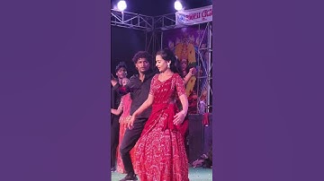 Thumbnail of Chinnu & laxman Marlous Stunning Dance Highlights: Rabbaru Gajulu Song! #massjathara #event #shorts