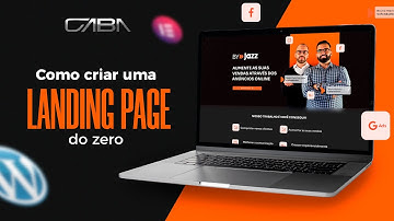 Como criar uma landing page do zero no wordpress/elementor 2023