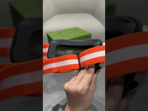 Лижні окуляри GG Monogram Ski Goggles Mask Model, видео 2