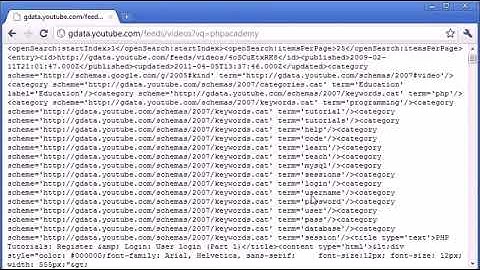 Beginner PHP Tutorial   104   An Introduction to XML   YouTube 2017