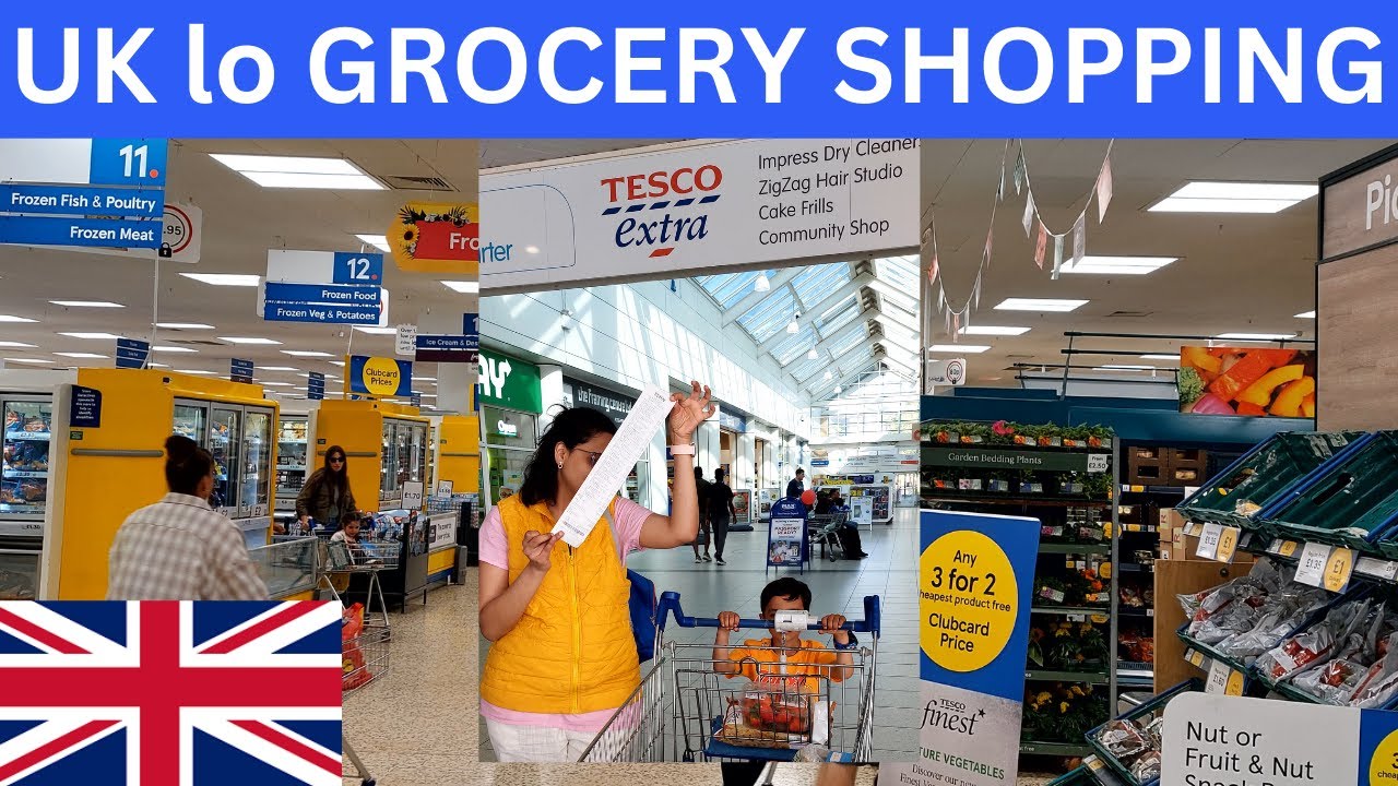 TESCO EXTRA | Everyday Items kosam ekada ki velali | UK Grocery Shopping | Clothing | Household