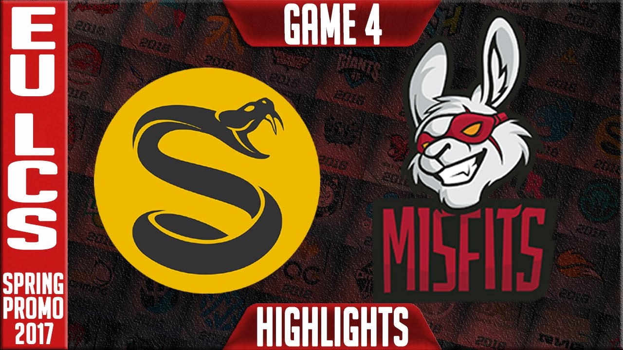 Splyce vs Misfits Game 4 Highlights - EU LCS Summer Playoffs 2017 - SPY vs MSF G4