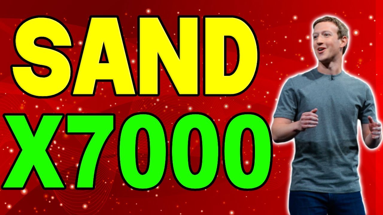 MARK Zuckerberg: SAND WILL X7000% IN THIS DATE - The Sandbox PRICE ANALYSIS & PREDICTION 2023-2030