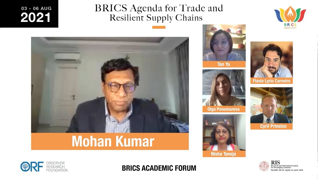 Brics Agenda for Trade and Resilient Supply Chains