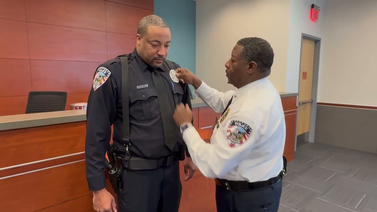 Police Officer Brandon O’Bryant Swearing In Ceremony