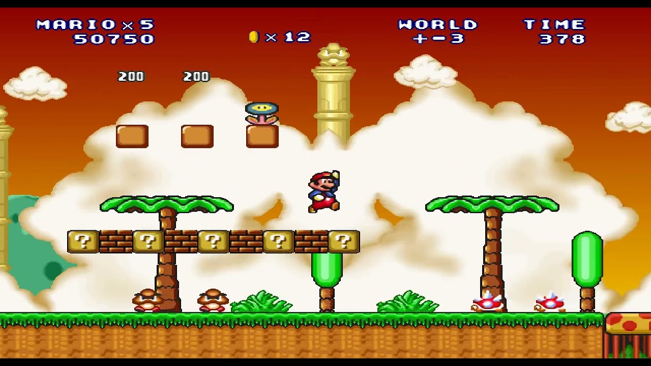 Mario Forever Math Symbole World + Completed Video