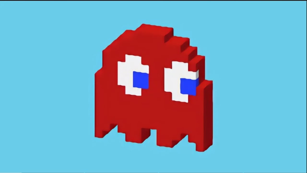 How To Unlock The "BLINKY" Character, In The "PAC-MAN" Area, In CROSSY ROAD! 👀