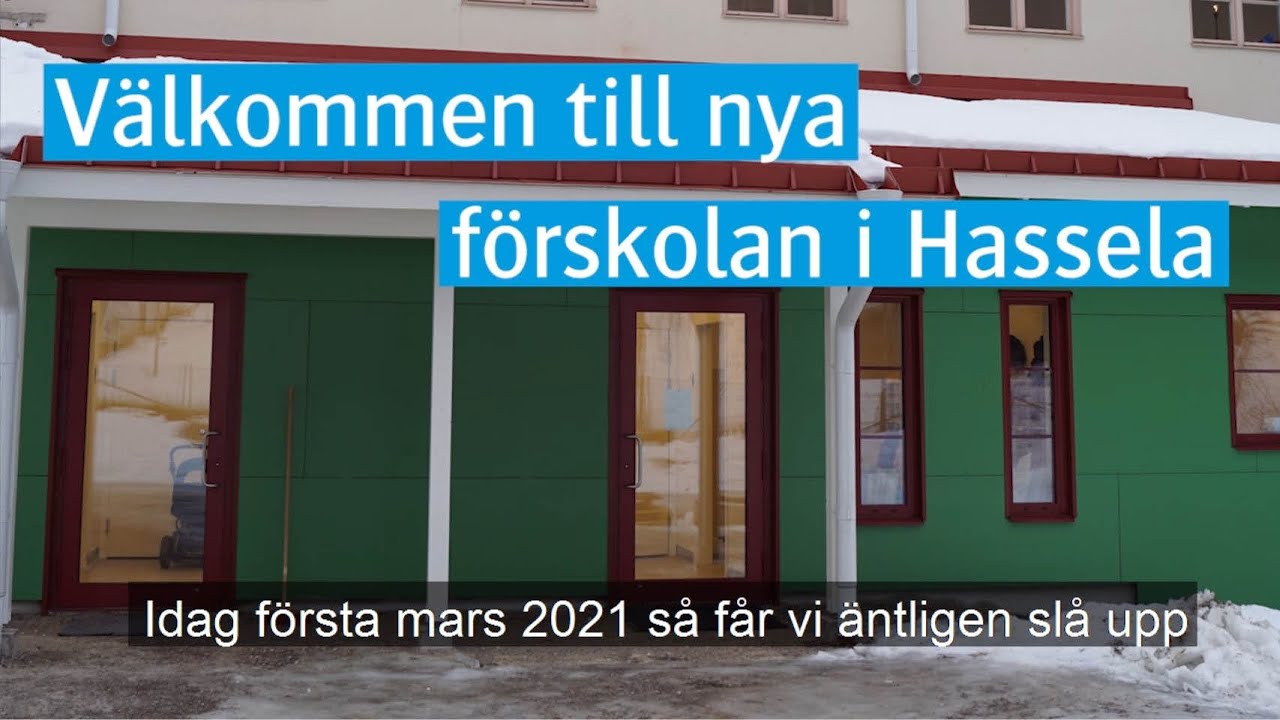 Ny förskola i Hassela