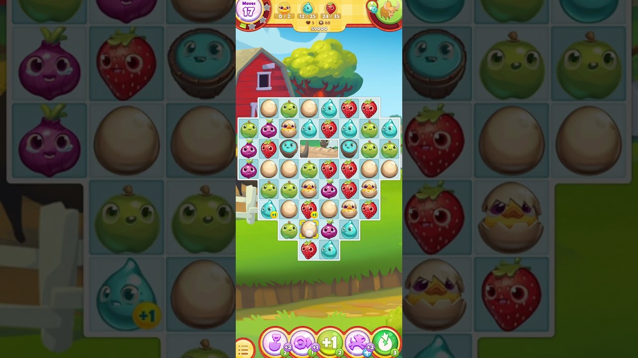 Farm Heroes Saga Level 68