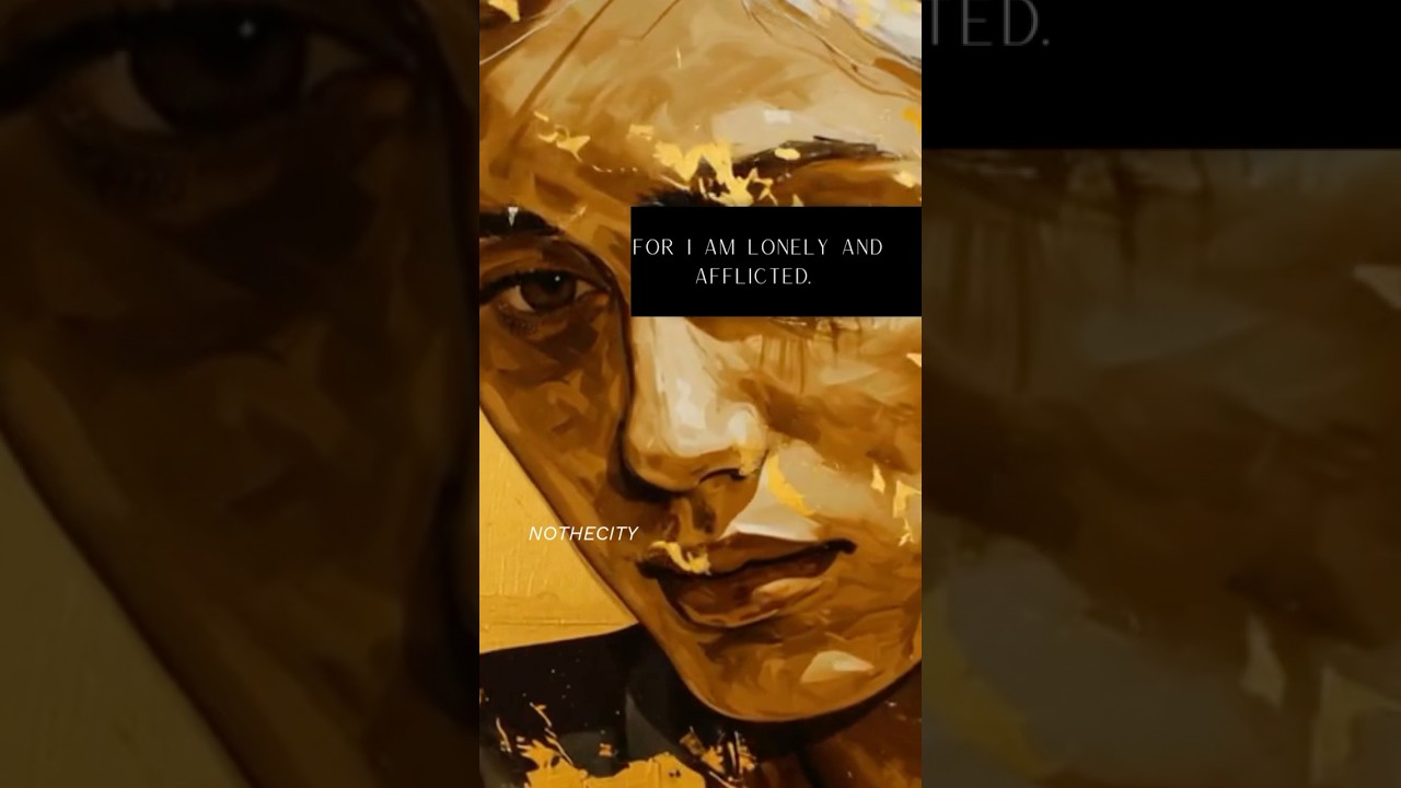 Know that you can turn to God. He is there for you 