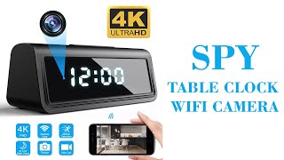 Technoview Spy Wifi Table Clock Camera Hidden Camera Wireless Device Clock Camera HD Live Cam App screenshot 5