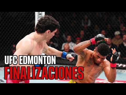 #UFCEdmonton Buckley vs. Malott: Finalizaciones