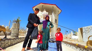 Water supply to the village by water engineers.  Hasan tries to bring piped water to the village