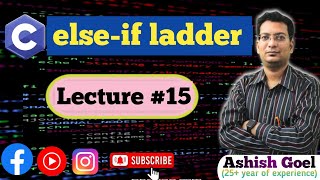 C_15 else-if ladder in C Programming ll #coding #cprogramming|#cprogrammingtutorialforbeginners ||
