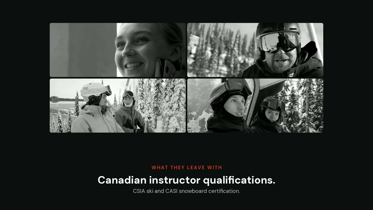 Winter Sports Company film, 50 seconds