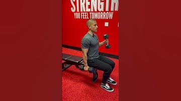 How to do Seated Alternating Hammer Curls!