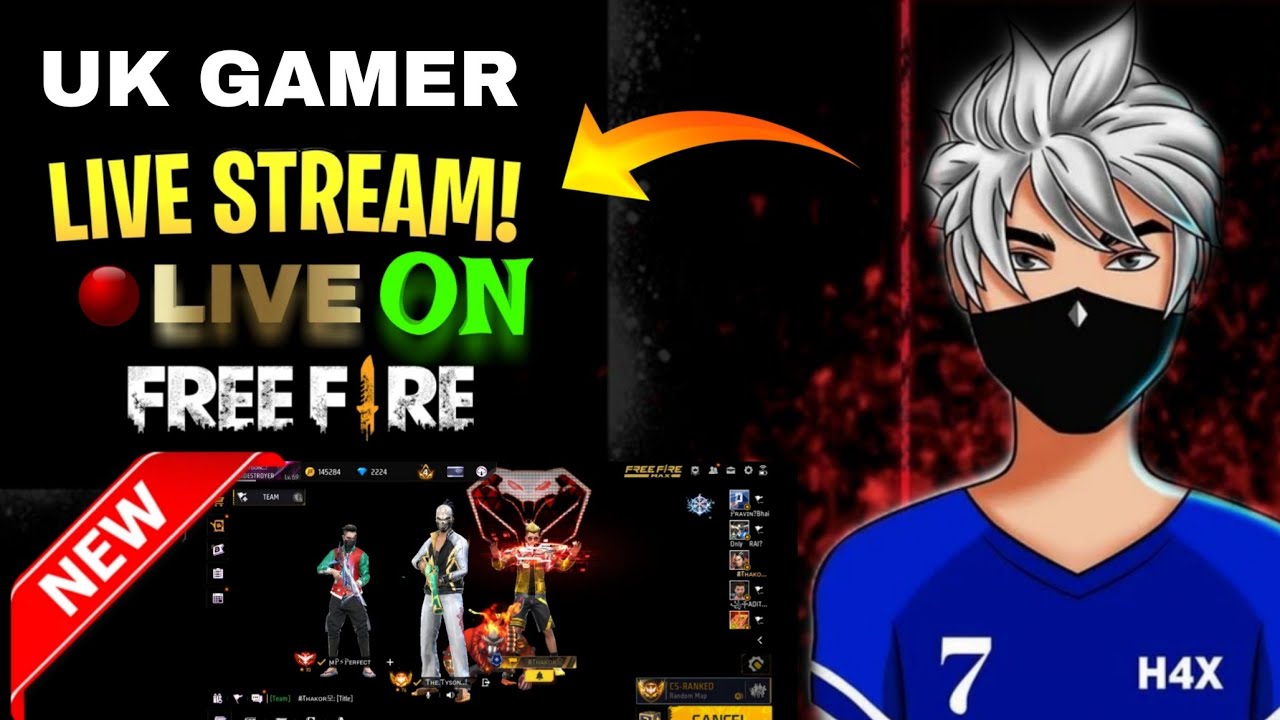 🛑 [Live Free Fire New Rank Season Rank Push Live !!