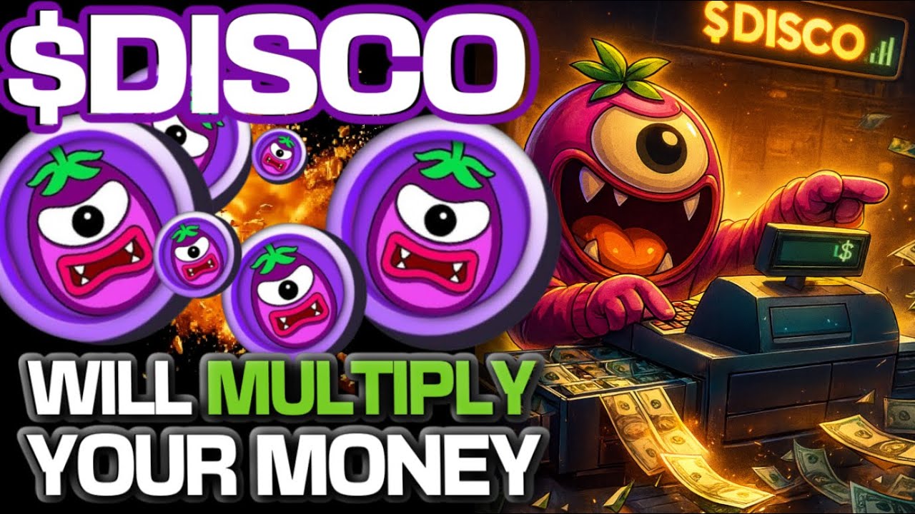 $DISCO COIN ЛЕГКО УМНОЖИТ ВАШИ ДЕНЬГИ!!!