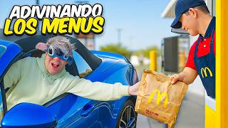ADIVINANDO MENÚS del McDONALDS A CIEGAS ¿Es posible?