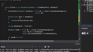 Getting Started with Azure DocumentDB - Querying Databases and Collections