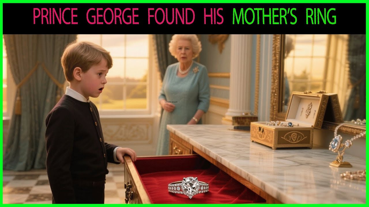 Prince George Found His Mother’s Ring Hidden in Camilla’s Drawer — and Immediately Realized