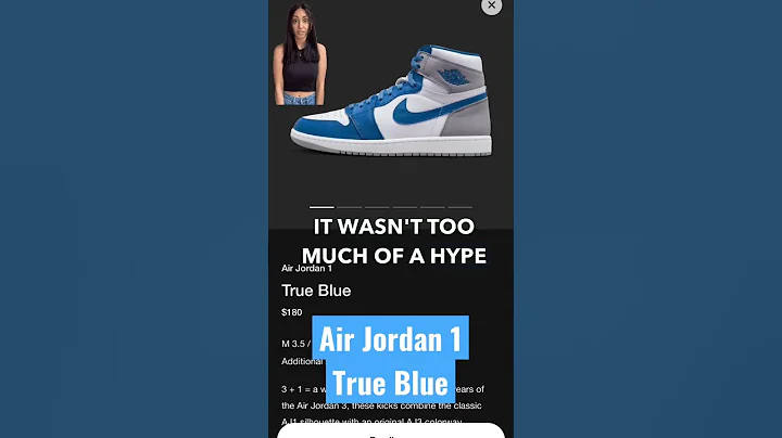 Air Jordan 1 “True Blue” Did you cop? #shorts #sneakers